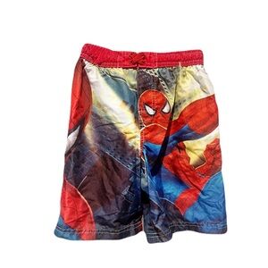 Spiderman swimming trunks